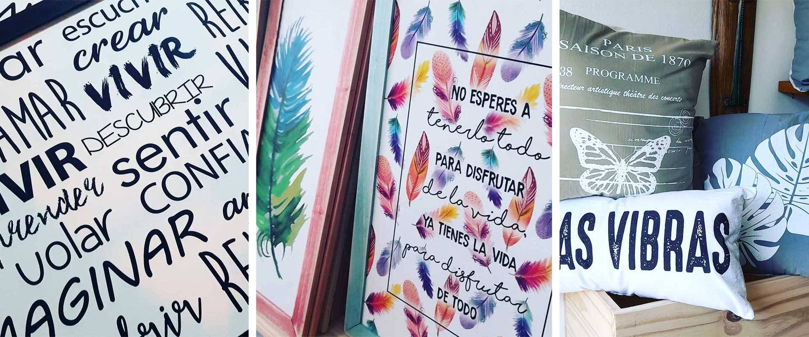 La Fábrica de Emilia foto de primer plano de dos o tres de los cuadros armados